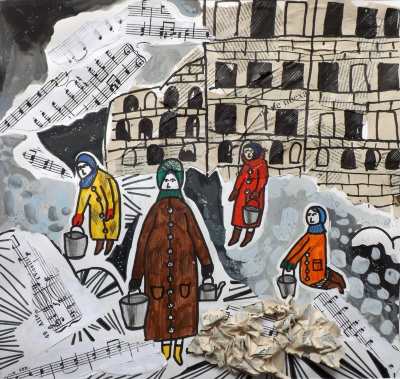 Мелодия Ленинградской победы - Сапронова Вероника, 9 лет.JPG